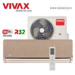 Aer Conditionat VIVAX H+Design ACP-18CH50AEHI+ Gold Wi-Fi R32 Inverter 18000 BTU/h - imagine 2
