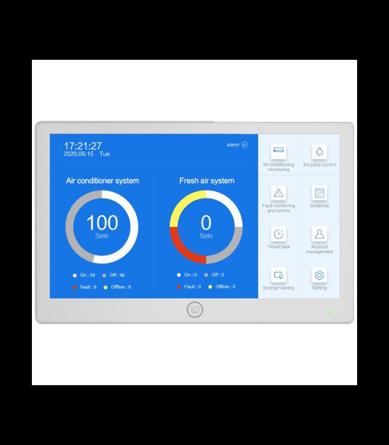 Panou comanda centralizat VRF Vivax VCC-928REA - imagine 2