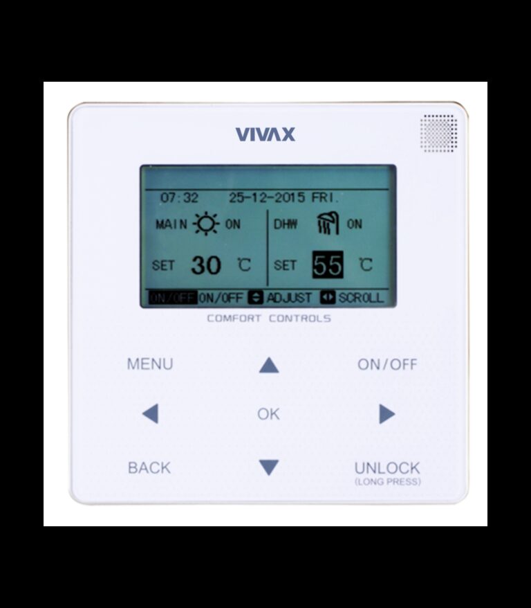 Pompa de Caldura Aer-Apa Monobloc Vivax HPM-22CH65AERIs1H3 R32 - 6.5 kW, Booster 230V - imagine 5